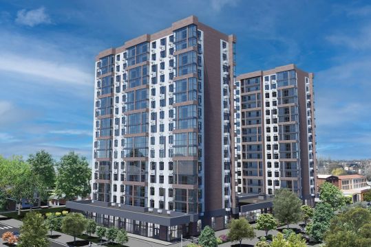 2-комнатная, 43.72 м²